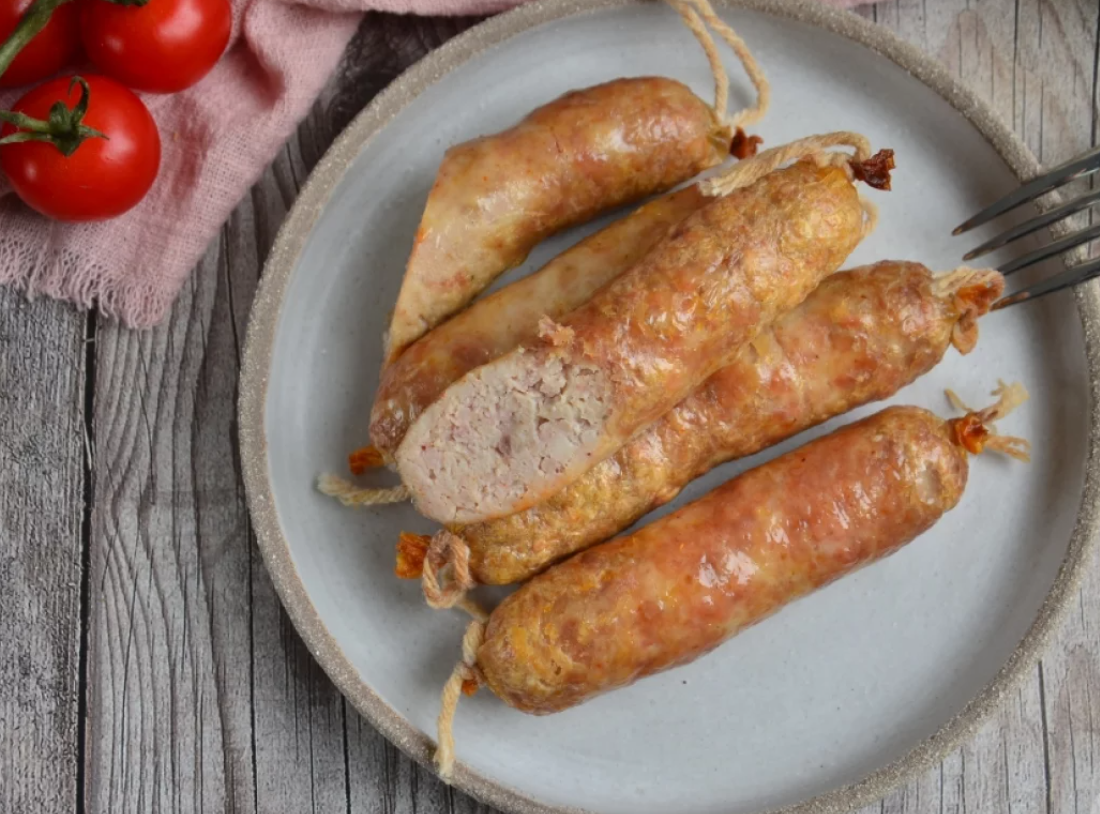 Курячі ковбаски  рецепт