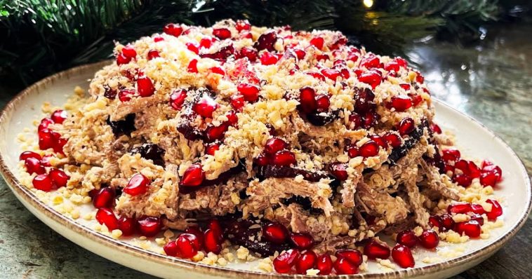 салат з яловичиною на новий рік рецепт
