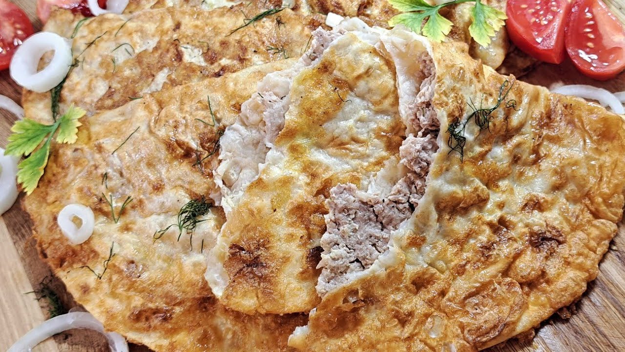 Чебуреки на лаваші рецепт