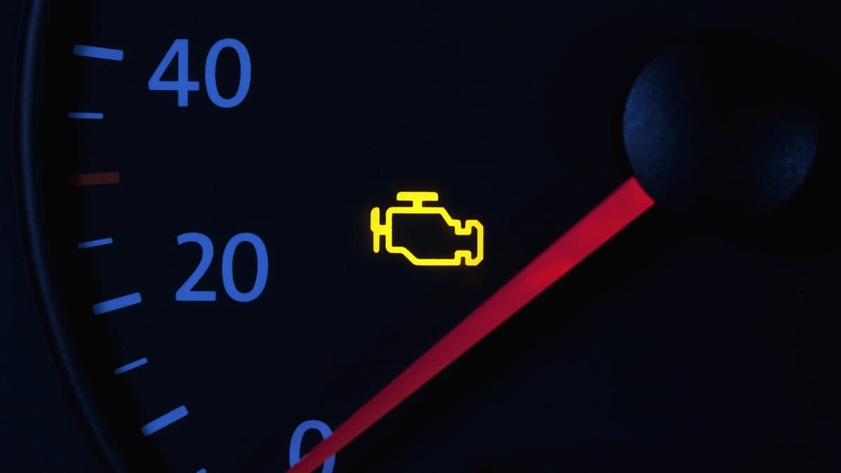 Check Engine - симптом несправності EVAP
