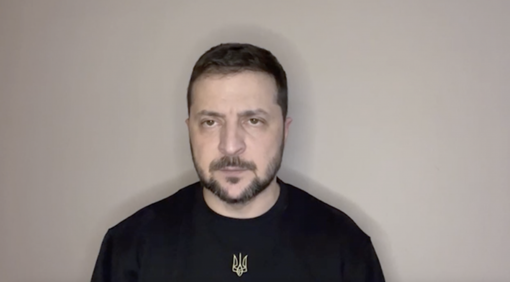 У зверненні 6 лютого Президент Зеленський подякував українським захисникам у Бахмуті