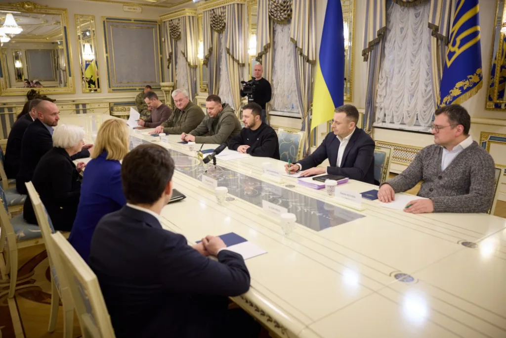 Зеленський зустрівся з міністром фінансів США Джанет Єллен
