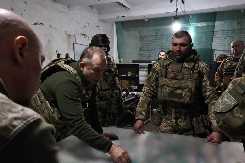 Олександр Сирський прибув на фронт