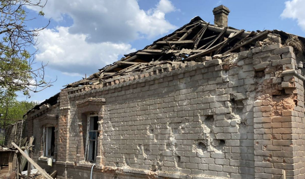 Обстріл Костянтинівки 13 травня