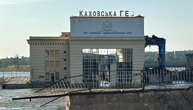 Зруйнована Каховська ГЕС